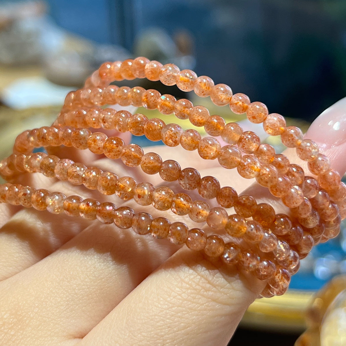 61732 金太陽 手串 4mm