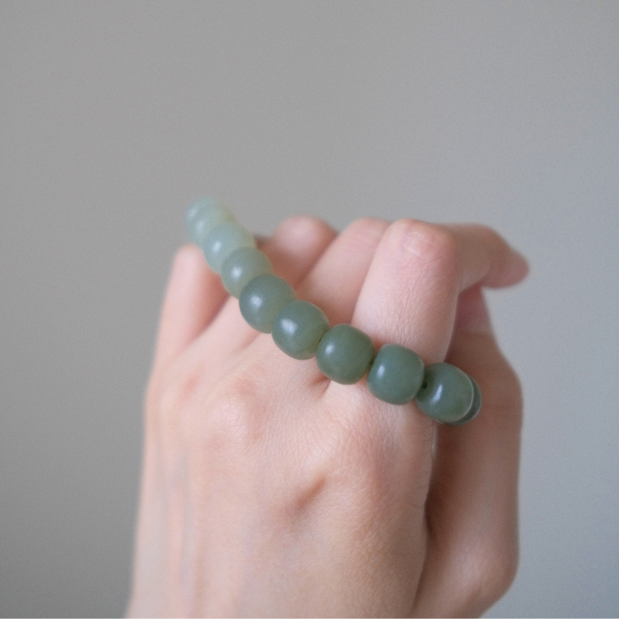 21305 和田玉且末藍