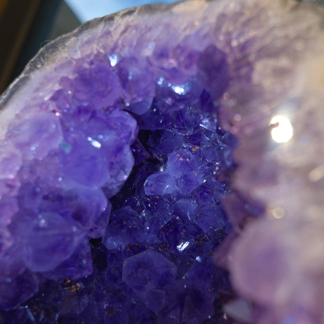 61638 紫水晶 晶洞 官帽