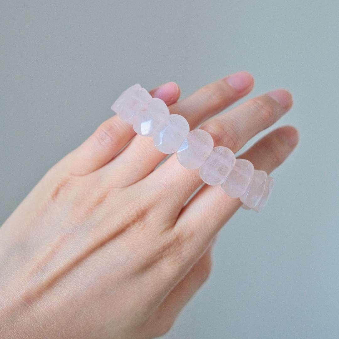 51722 西柚粉水晶 手排