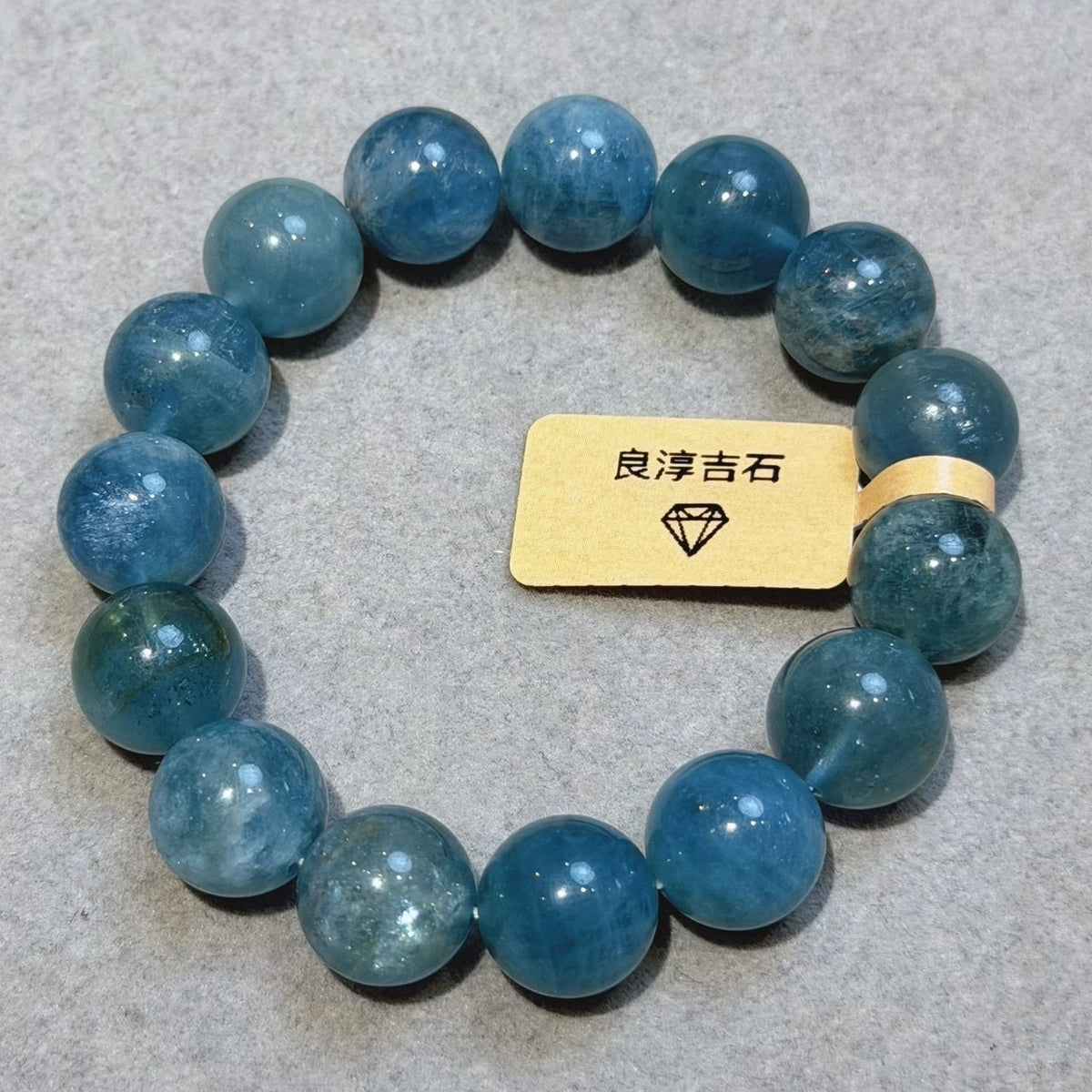 51984 島嶼海藍寶 手串 12mm