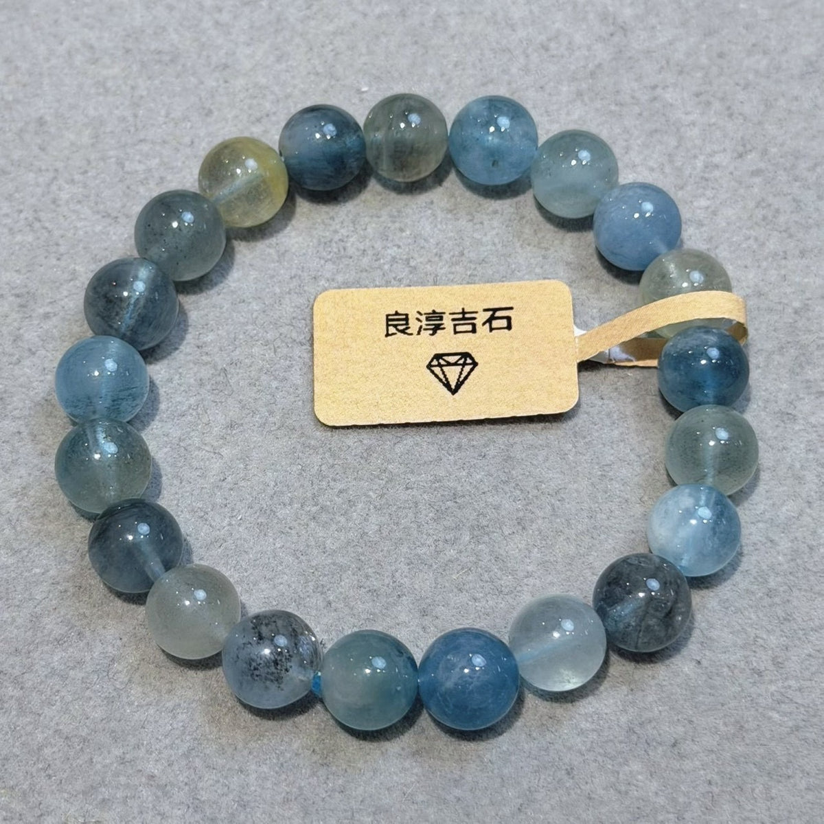 52745 糖果海藍寶 手串 8.5mm