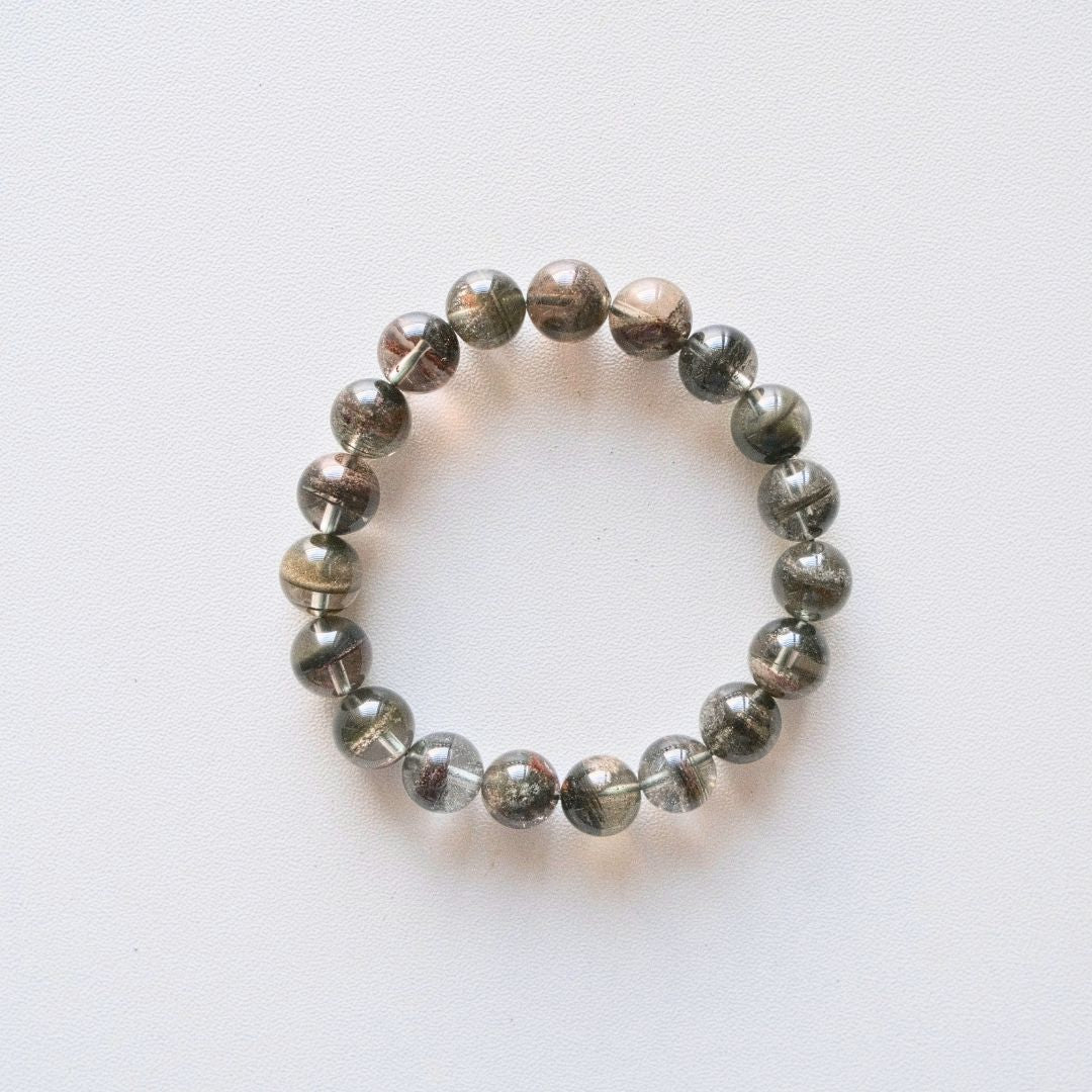 60644 綠幽靈 手串 9.8mm