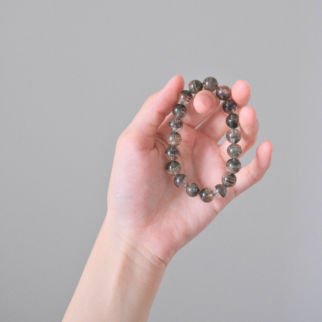 60644 綠幽靈 手串 9.8mm