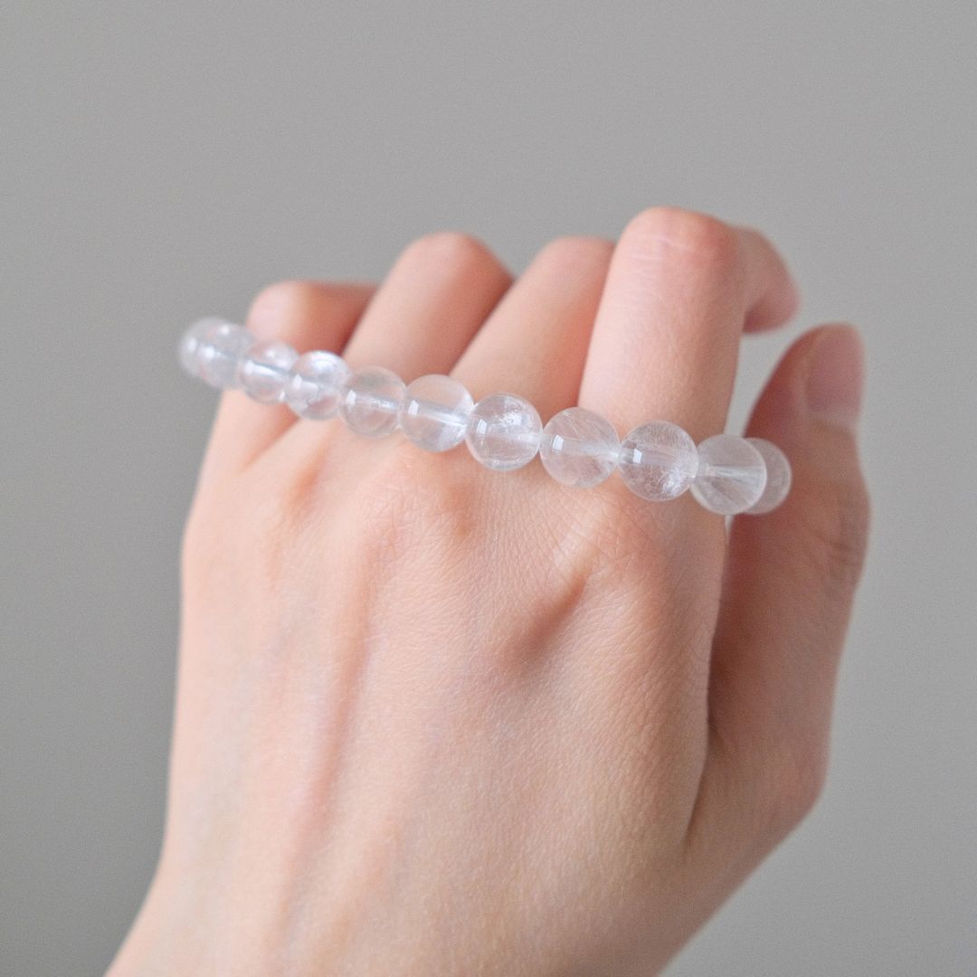 60686 白膠花阿塞 手串 8.7mm