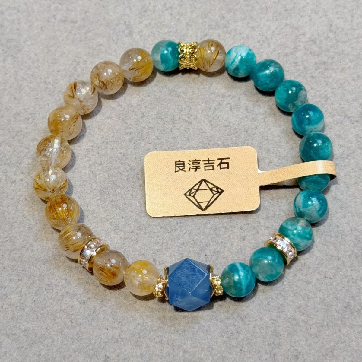 61681 多寶水晶 手串 7mm