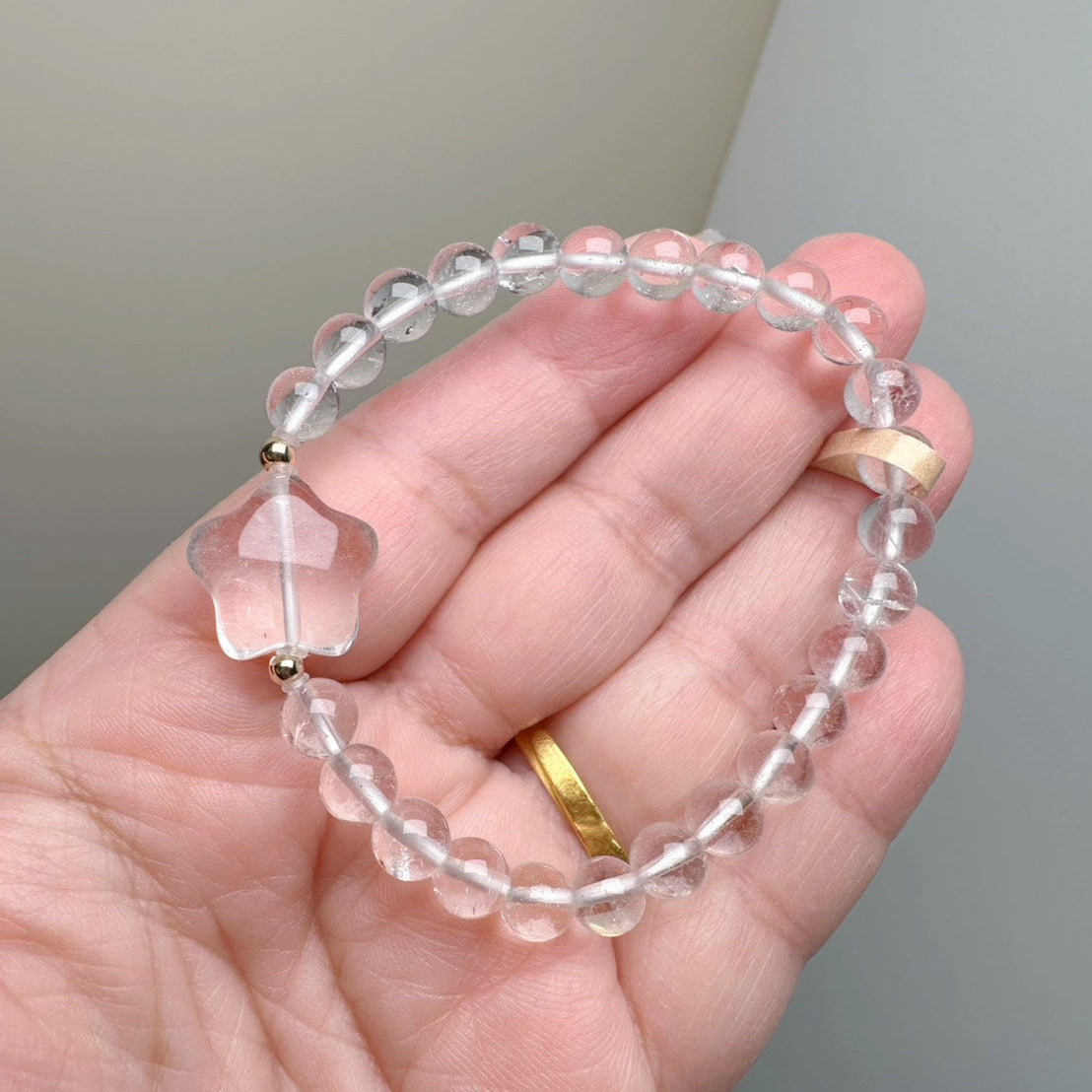 60023 白水晶星星手串