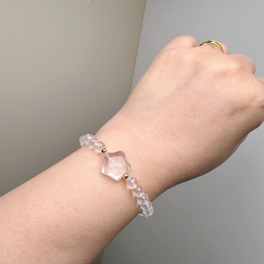 60023 白水晶星星手串