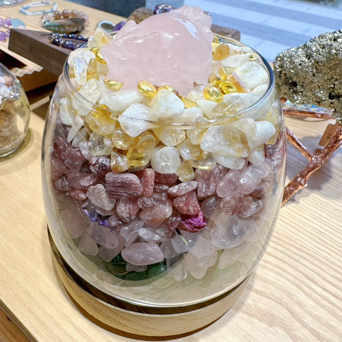 50955 貴人財 聚寶盆 (中)