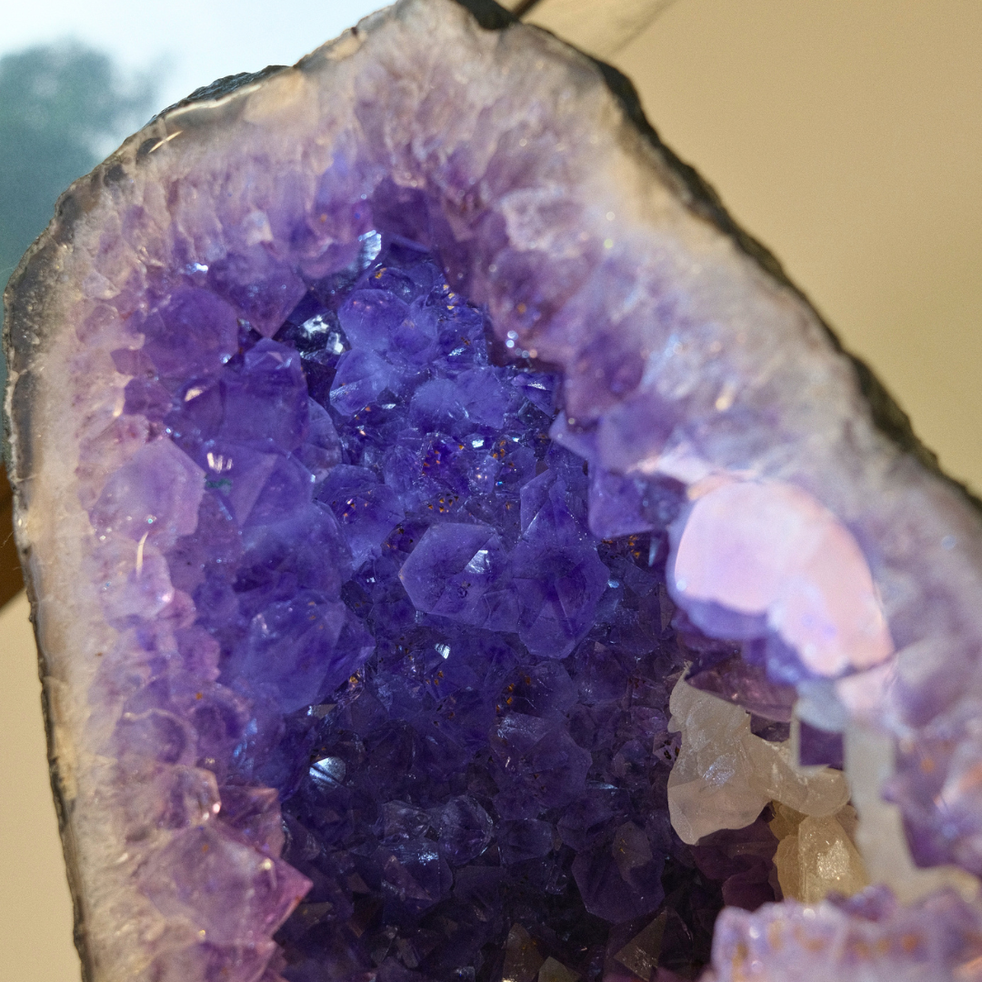 61638 紫水晶 晶洞 官帽