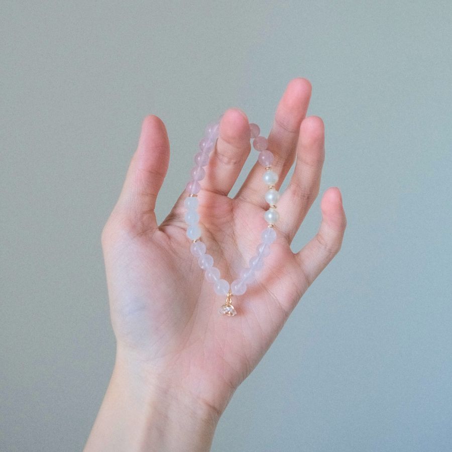 51457 粉晶 白月光