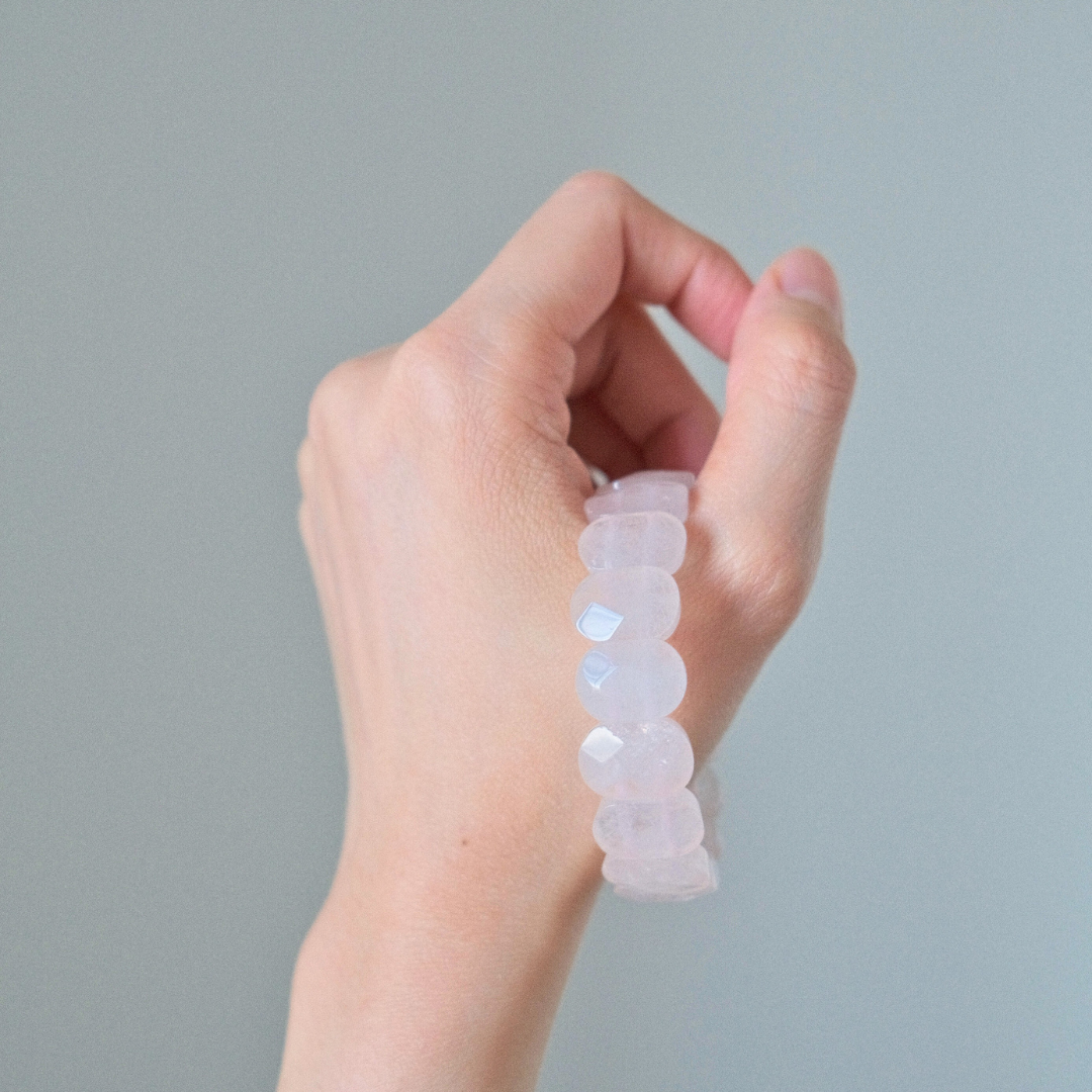 51722 西柚粉水晶 手排