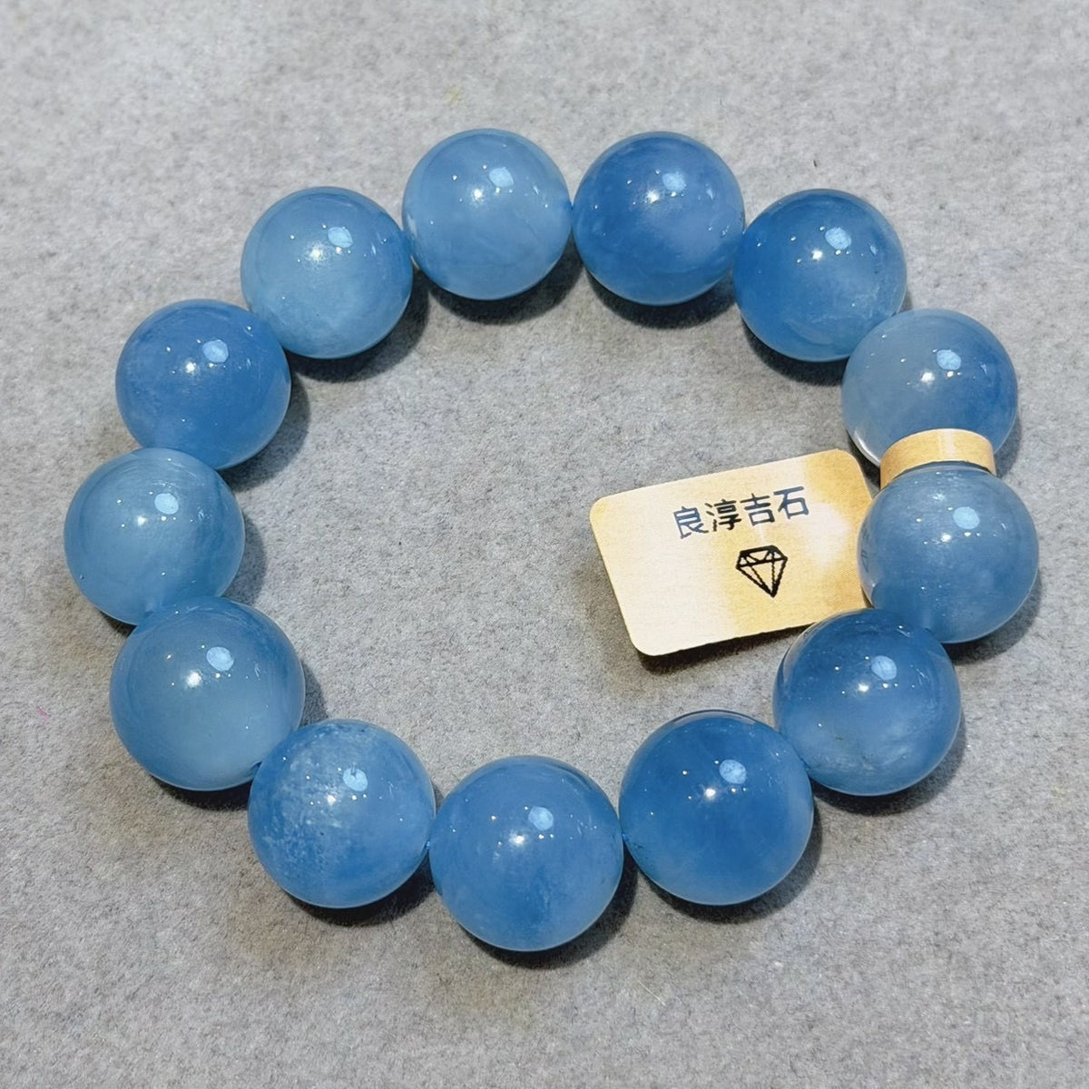 52093 海藍寶 手串 15mm