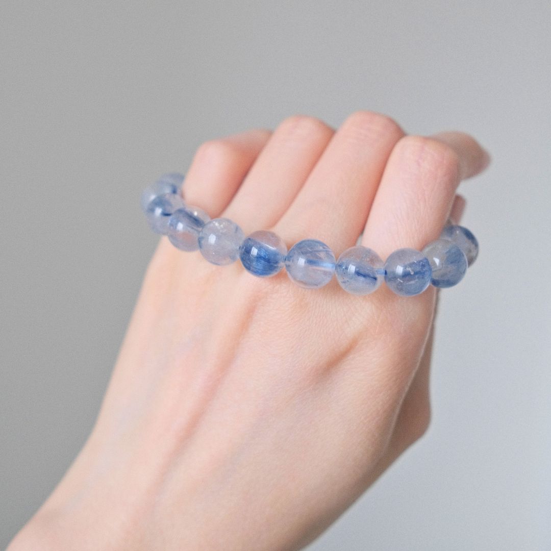 60307 玉化藍晶 手串 10mm