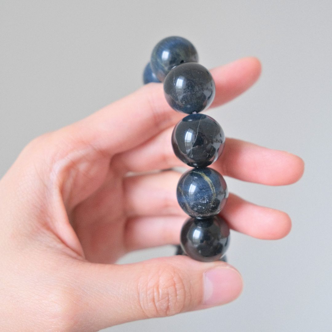 60347 藍虎眼 手串 16.5mm
