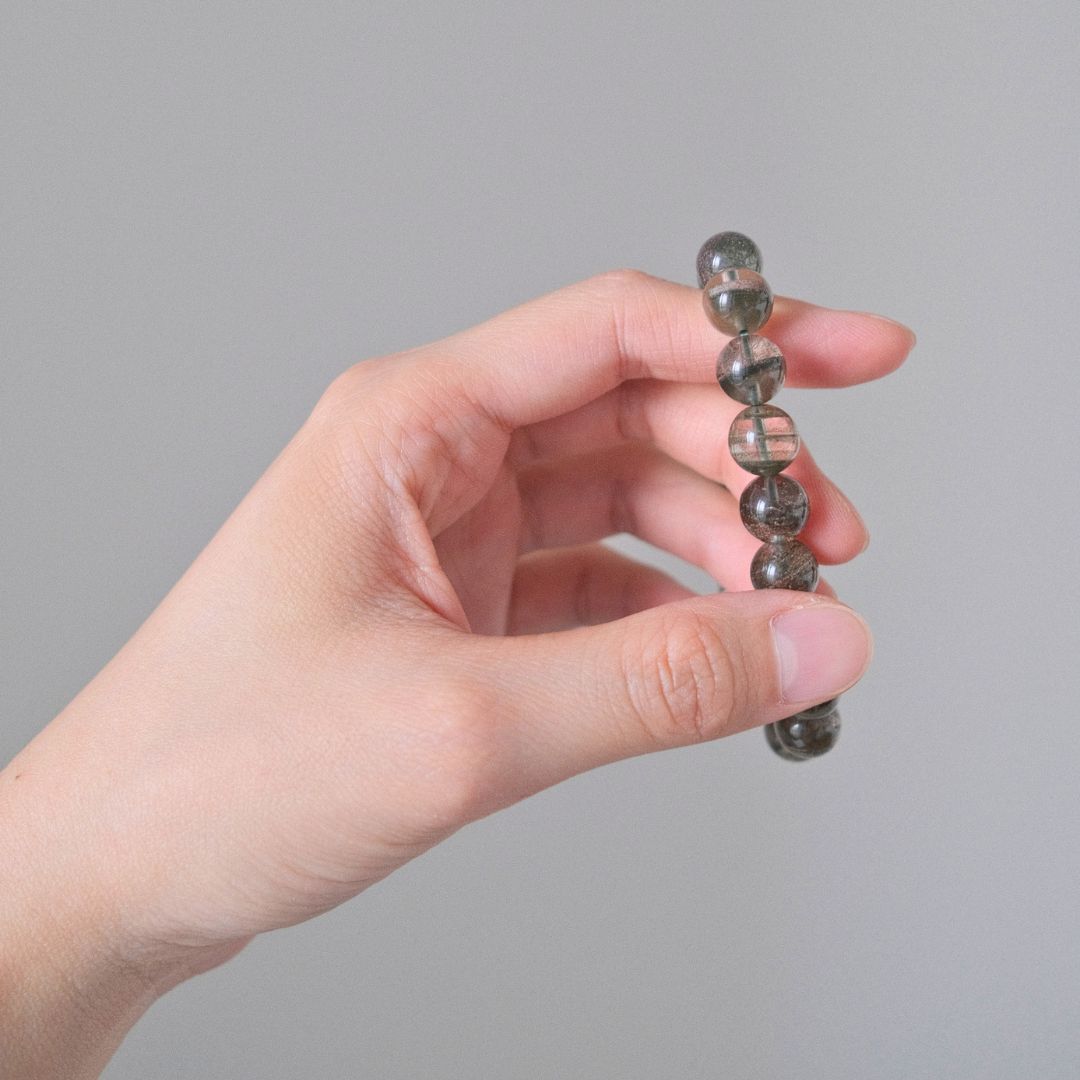 60644 綠幽靈 手串 9.8mm