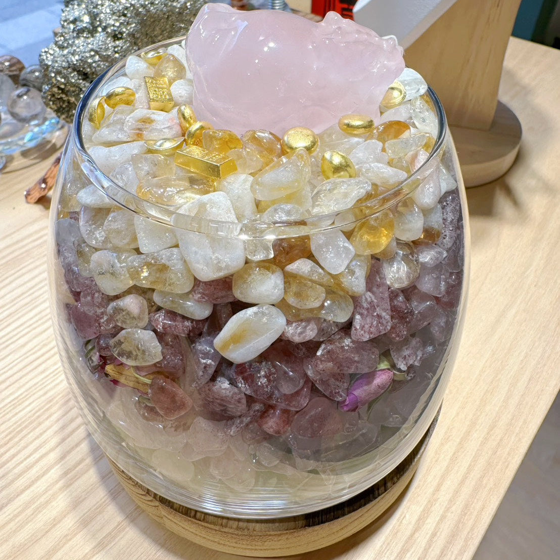 50955 貴人財 聚寶盆 (中)